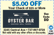 Special Coupon Offer for The Oyster Bar